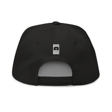 Load image into Gallery viewer, Embroidered Black Flat Bill Cap Snapback Streetwear Yupoong Ascension High Fashion Power THE ASCENSION HIGH FASHION