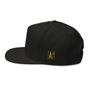 Embroidered Black Flat Bill Cap Snapback Streetwear Yupoong Ascension High Fashion Power THE ASCENSION HIGH FASHION